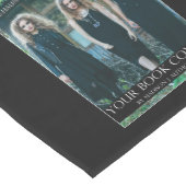 Schrijver Auteur Boek Ondertekening Zwart of Kies  Medium Tafelloper (Hoek)