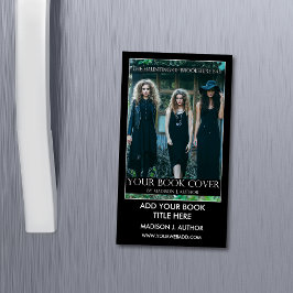 Schrijver Auteur Boek Promotie Magnetisch Visitekaartje