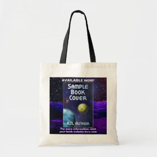 Schrijver Auteur Boek Promotie Sci-Fi Alien Planet Tote Bag