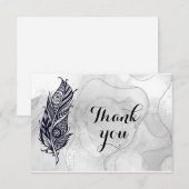 Schrijver Auteur Boho Tribale Doer Dank u Bedankkaart (Voorkant / Achterkant)