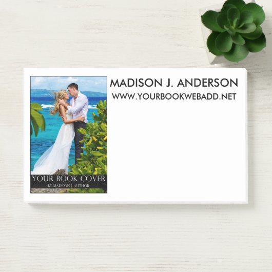 Schrijver Auteur Book Hoesje Post-it® Notes (Kantoor)