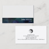 Schrijver Auteur Luiteraire Kunsten Visitekaartje (Voorkant / Achterkant)