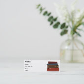 Schrijver Auteur Novelist Book Visitekaartje (Staand voorkant)