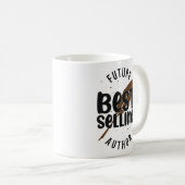 Schrijver Auteur toekomstige bestsellende Auteur Koffiemok (Voorkant rechts)