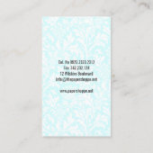 Schrijver Auteur Visitekaartje (Achterkant)