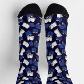 Schrijver: Book Lover en Librarian Blue Sokken (Top)