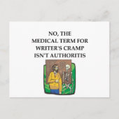 schrijver briefkaart (Voorkant)