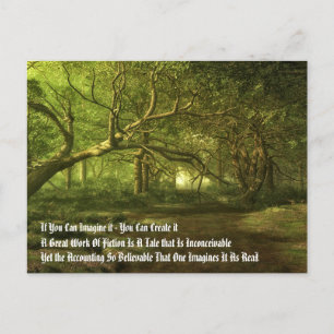Schrijver Briefkaart