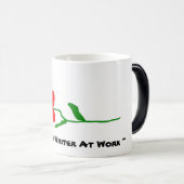 Schrijver budgetteren op het werk ~ Mok (Voorkant rechts)