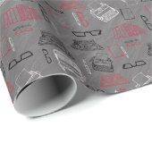 Schrijver Cadeaupapier (Rol Hoek)