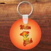 Schrijver Chick #5 Sleutelhanger (Voorkant)