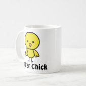 Schrijver Chick Koffiemok (Voorkant links)