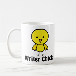 Schrijver Chick Koffiemok