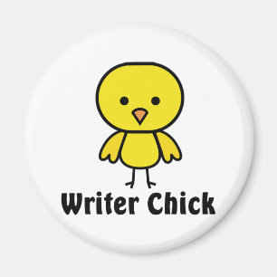 Schrijver Chick Magneet