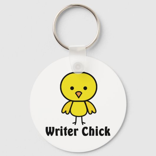 Schrijver Chick Sleutelhanger (Voorkant)