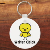 Schrijver Chick Sleutelhanger (Voorkant)