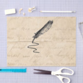 schrijver doezelaar tissuepapier (Craft)