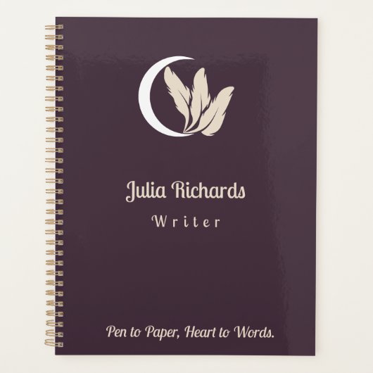 Schrijver Dusky Color Planner (Voorkant)