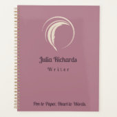 Schrijver Dusky Color Planner (Voorkant)