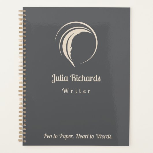 Schrijver Dusky Color Planner (Voorkant)