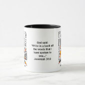 SCHRIJVER GEEN VECHTER Auteur NaNoWriMo Mok (Midden)