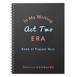 Schrijver gepersonaliseerd notitieboek