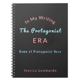 Schrijver gepersonaliseerd notitieboek