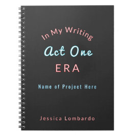 Schrijver gepersonaliseerd notitieboek