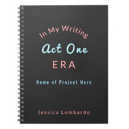 Schrijver gepersonaliseerd notitieboek