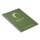 Schrijver gepersonaliseerd notitieboek (Rechterzijde)