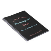 Schrijver gepersonaliseerd notitieboek (Rechterzijde)