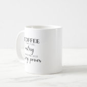 schrijver grappig cadeau journalist humor cadeau koffiemok (Voorkant links)