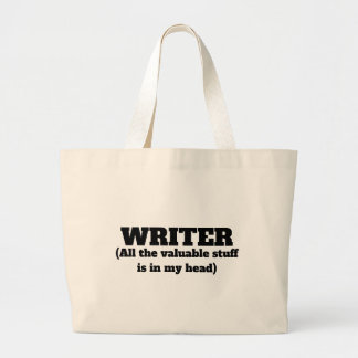 Schrijver Grappig Grote Tote Bag