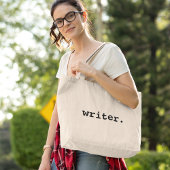 Schrijver Grote Tote Bag