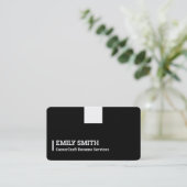 Schrijver hervatten visitekaartje (Staand voorkant)