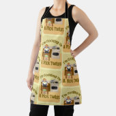 Schrijver Huisvrouw Snarky Retro Plot Twist Schort (Insitu)