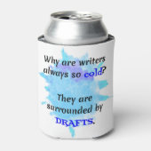 Schrijver Joke English Teacher Funny Gift Blikjeskoeler (Blikje Voorkant)