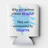 Schrijver Joke English Teacher Funny Gift Blikjeskoeler (Achterkant)