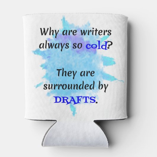 Schrijver Joke English Teacher Funny Gift Blikjeskoeler (Achterkant)