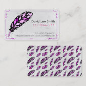 Schrijver - Journalist Visitekaartje (Voorkant / Achterkant)