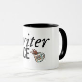 Schrijver Juice Mok (Voorkant rechts)