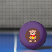 Schrijver: K.E.C. Teddy Bear Ping Pong Ball (Net)