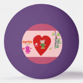 Schrijver: K.E.C. Teddy Bear Ping Pong Ball (Achterkant)