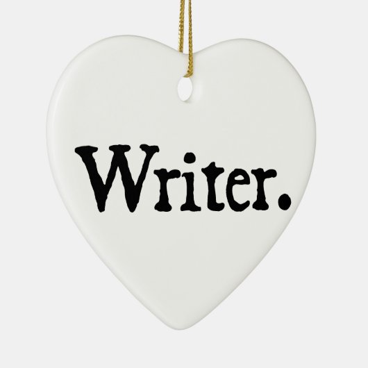 Schrijver Keramisch Ornament (Rechts)