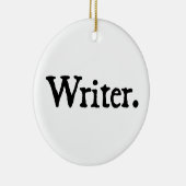 Schrijver Keramisch Ornament (Rechts)