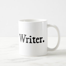 Schrijver. Koffiemok