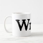 Schrijver. Koffiemok (Links)