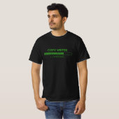 Schrijver laden kopiëren t-shirt (Voorkant volledig)