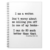 Schrijver-laptop/journaal Notitieboek (Voorkant)