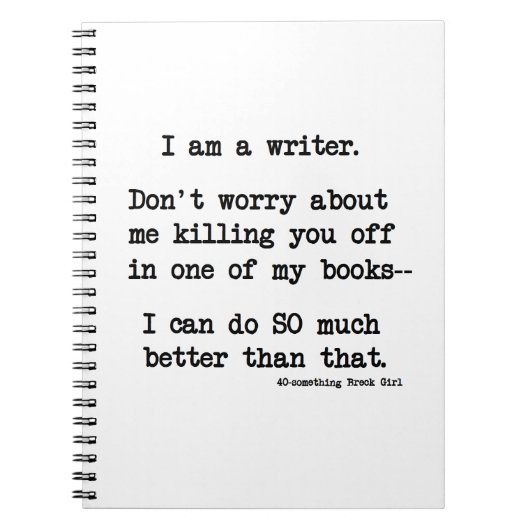 Schrijver-laptop/journaal Notitieboek (Voorkant)